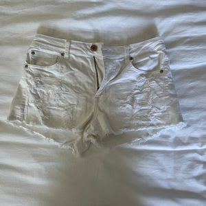 American Eagle White Shorts